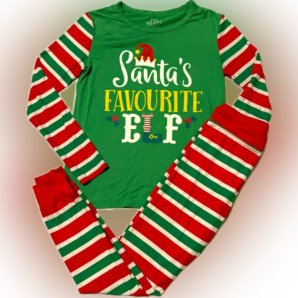 Santa’s Favourite Elf Christmas Pyjama